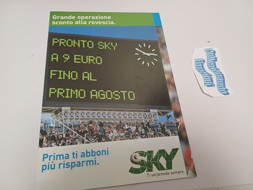 Depliant sky 2004 - 2004-, prima