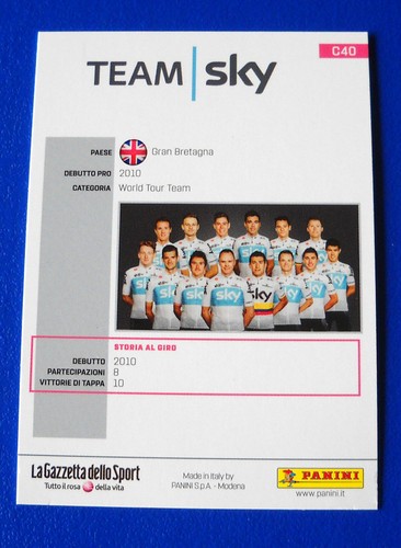 Figurina card panini 101 - card, 101°