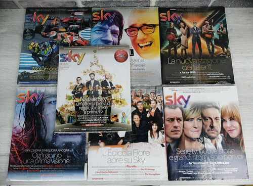 Lotto riviste sky - 7,